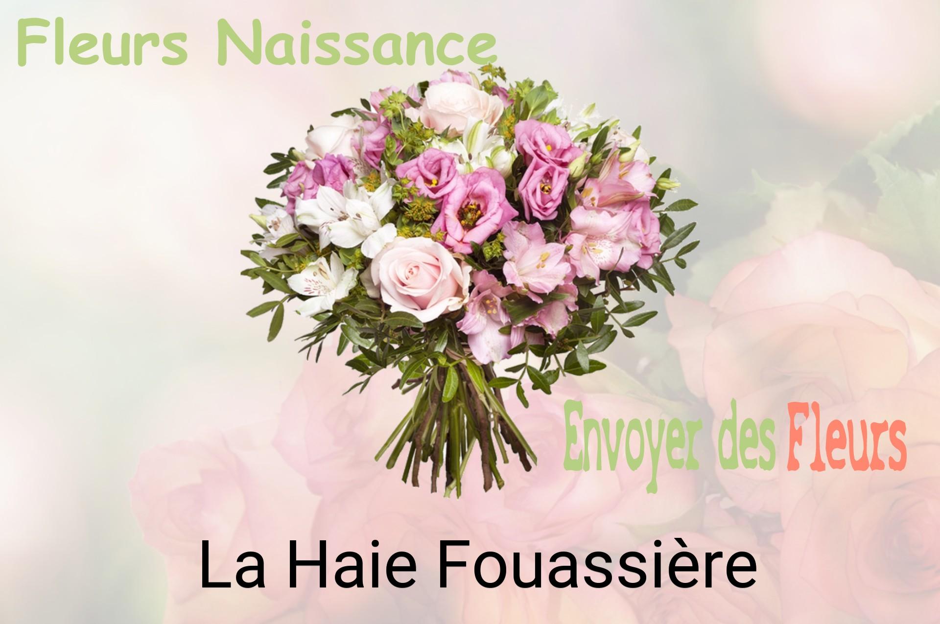 Bouquet de fleurs de naissance livré à La Haie-Fouassière